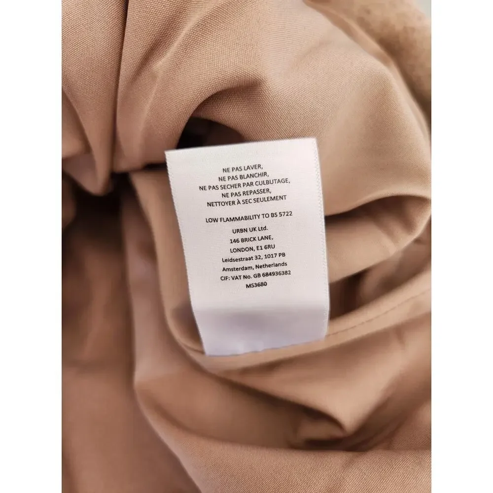 NWT Anthropologie Mare Mare Twofer Mock-Neck Sweater dress Sz S Red 9A401 - Picture 11 of 11